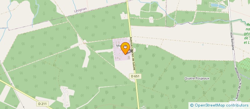 localisation de l'entreprise S.M.S.O  SAUCATS