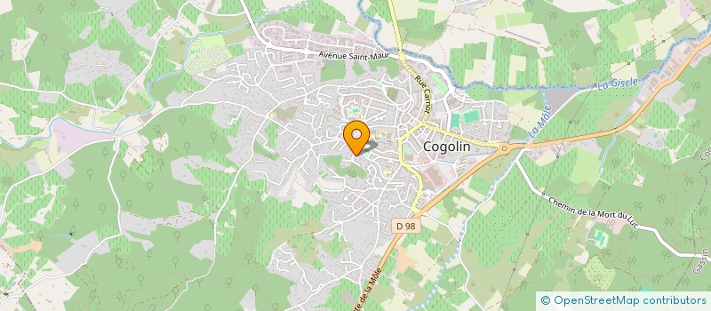 localisation de l'entreprise S M SARL à COGOLIN