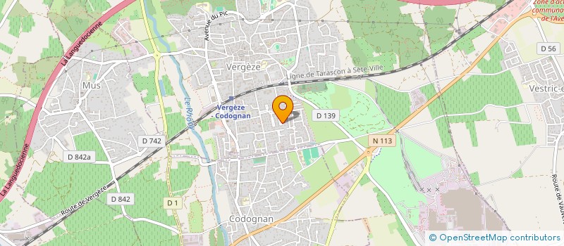 localisation de l'entreprise S.M.T.M IMMO  VERGEZE