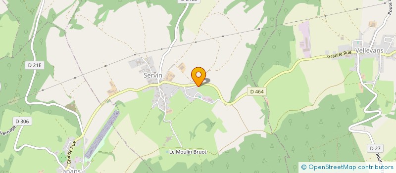 localisation de l'entreprise S.M.T.S.  SERVIN