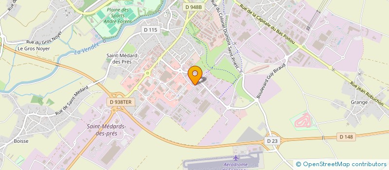 localisation de l'entreprise S.M.V. IMMO 85  FONTENAY-LE-COMTE