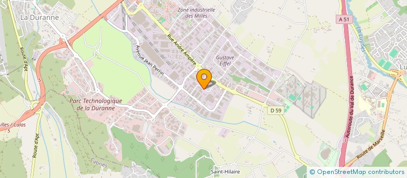 localisation de l'entreprise S M V T P SERVICES à AIX-EN-PROVENCE