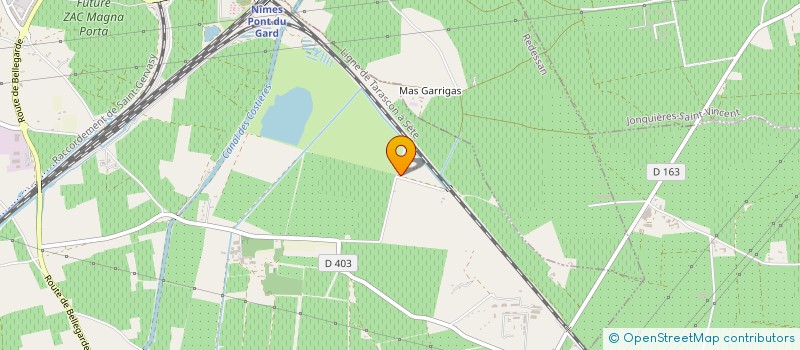 localisation de l'entreprise S. MAHU  MANDUEL