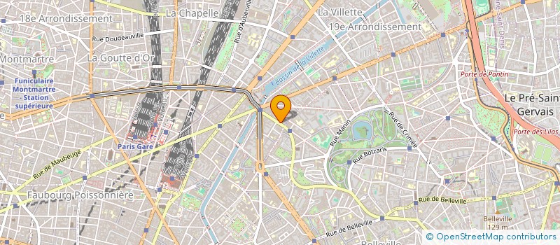 localisation de l'entreprise S-MALISTINE  PARIS