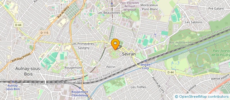 localisation de l'entreprise S-MANS DRIVER à SEVRAN