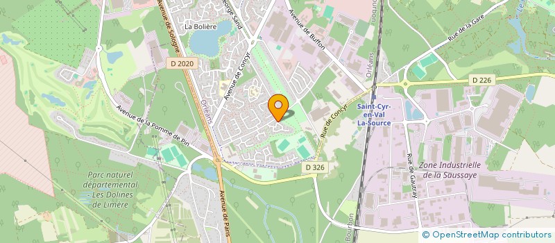localisation de l'entreprise S.MARANTFLO à ORLEANS
