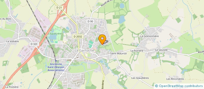 localisation de l'entreprise S' MARENO à CHALLANS