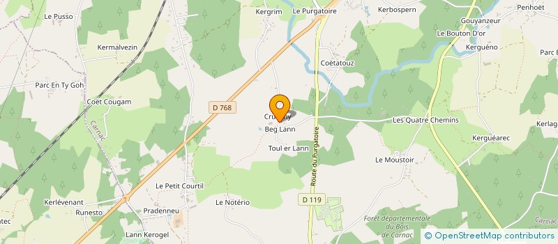 localisation de l'entreprise S MART à CARNAC