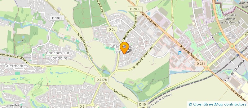 localisation de l'entreprise S MATHIEU  JOSSIGNY