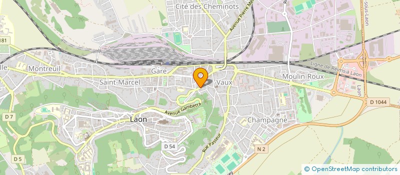 localisation de l'entreprise S-MAX COCOON à LAON