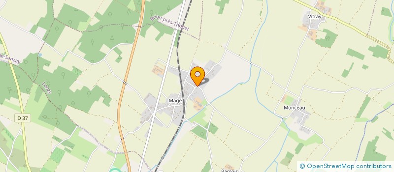 localisation de l'entreprise S&MI  LOUZY