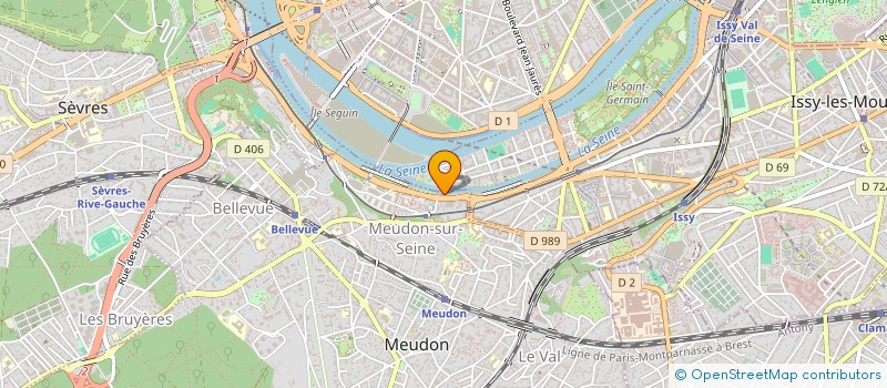 localisation de l'entreprise S MINERVA à MEUDON