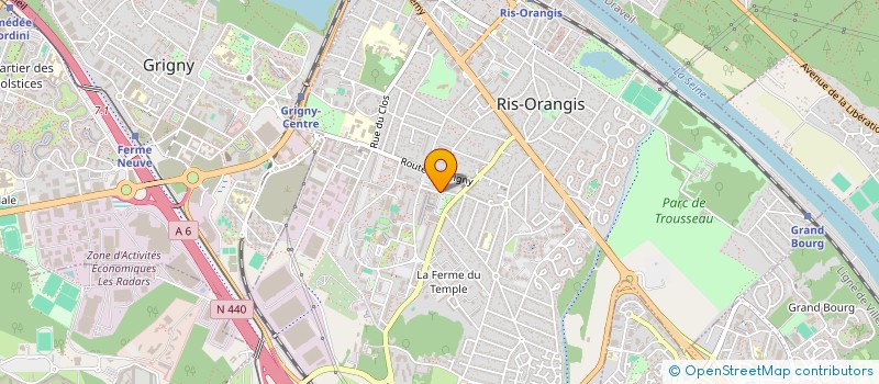 localisation de l'entreprise S.N 2 à RIS-ORANGIS