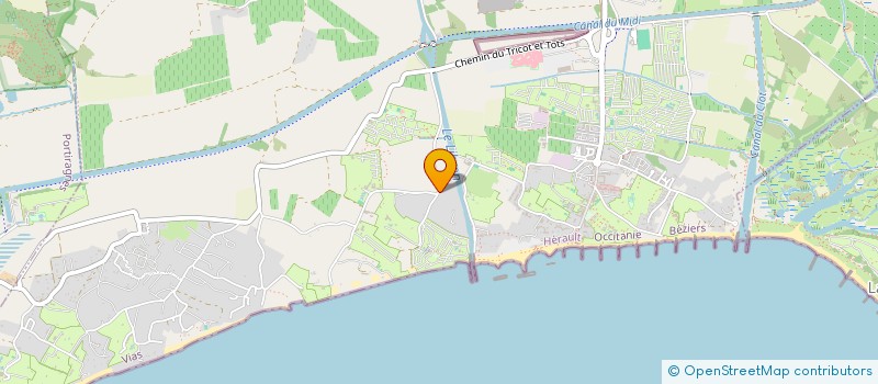 localisation de l'entreprise S/N 34, REFUGE D'ESPOIR  VIAS