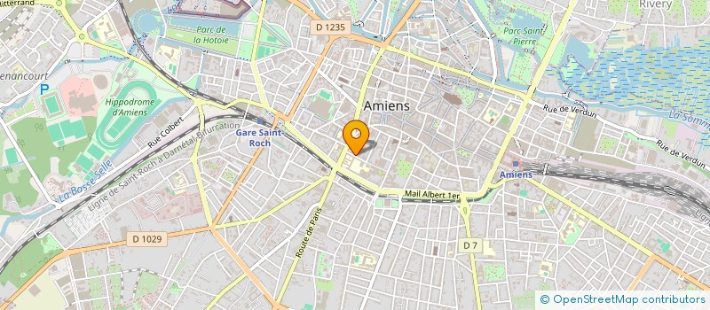 localisation de l'entreprise S.N.A.L. à AMIENS