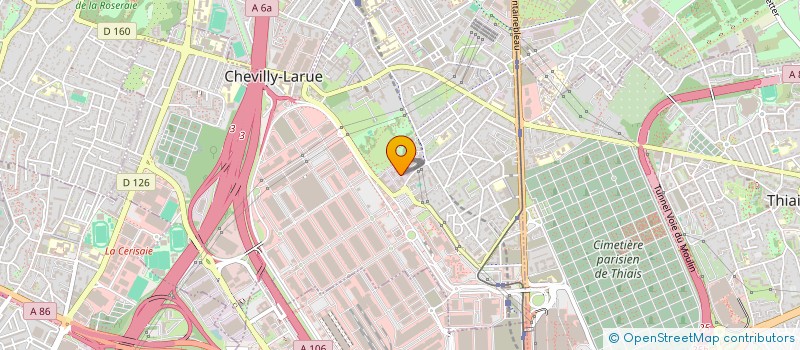 localisation de l'entreprise S.N.A TRANSPORTS à CHEVILLY-LARUE