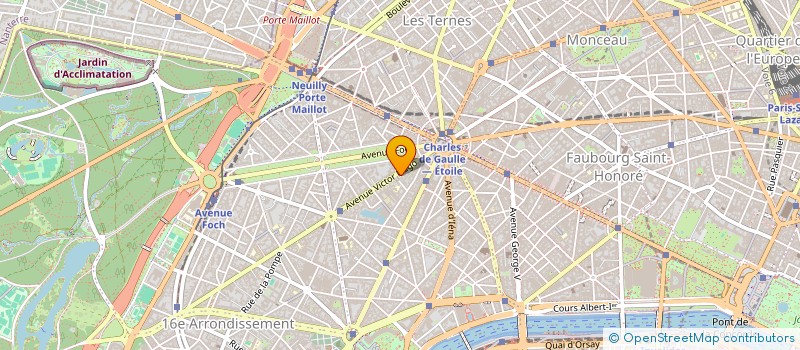 localisation de l'entreprise S.N.A.X. VILLA L'HORIZON  PARIS