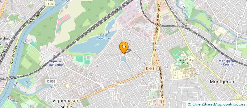 localisation de l'entreprise S N ANDIAMO PIZZA à VIGNEUX-SUR-SEINE
