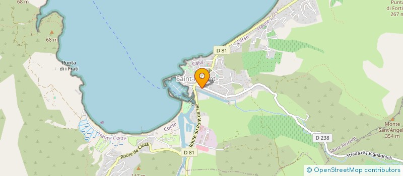 localisation de l'entreprise S.N.B  SAINT-FLORENT