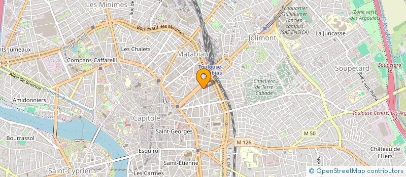 localisation de l'entreprise S N BAT & FILS à TOULOUSE