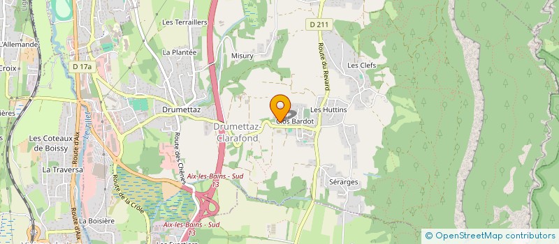 localisation de l'entreprise S.N.C. BLUMET à MERY