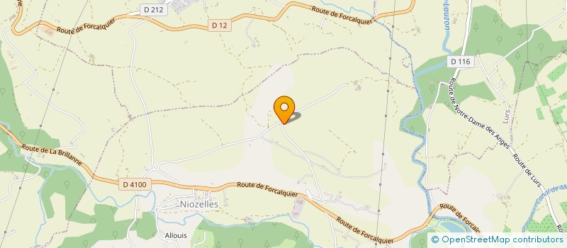 localisation de l'entreprise S.N.C.C. à NIOZELLES
