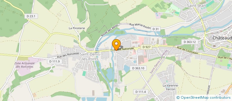 localisation de l'entreprise S N C DUPAC à SAINT-DENIS-LANNERAY