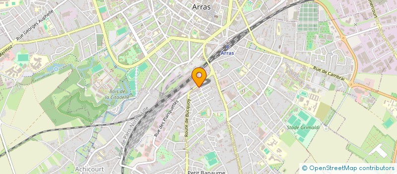 localisation de l'entreprise S.N. C.E.R. INGENIERIE & ENVIRONNEMENT à ARRAS