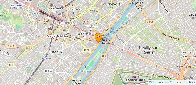 localisation de l'entreprise S.N.C. GROUPE JEAN PIERRE MERCY à PUTEAUX