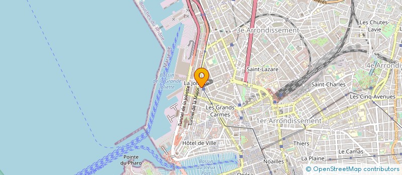 localisation de l'entreprise S N C LA TABATIERE à MARSEILLE