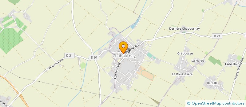 localisation de l'entreprise S.N.C. MOINE PLANCHON à CHABOURNAY