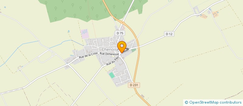 localisation de l'entreprise S.N.C. MOREAU  CHENOISE-CUCHARMOY