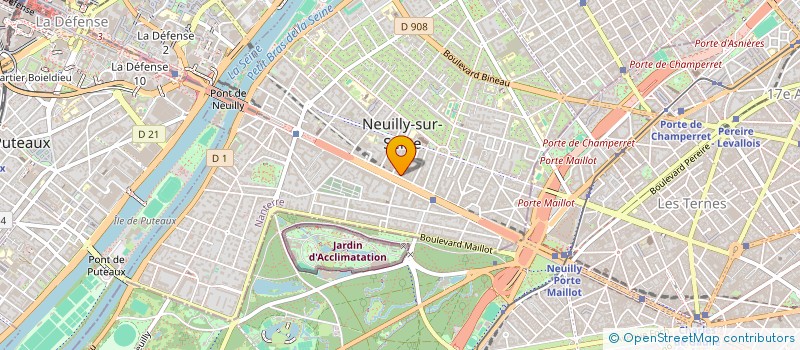 localisation de l'entreprise S.N.C. RESIDENCE SERVICES SENIORS BALMA à NEUILLY-SUR-SEINE