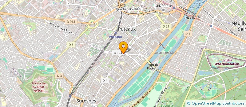 localisation de l'entreprise S.N.C. RESIDENCES D'AUJOURD'HUI à SURESNES