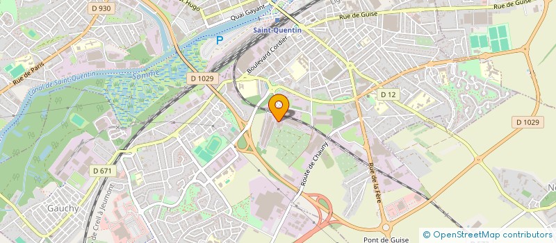 localisation de l'entreprise S N C SOUDAGE ROBOT à GAUCHY