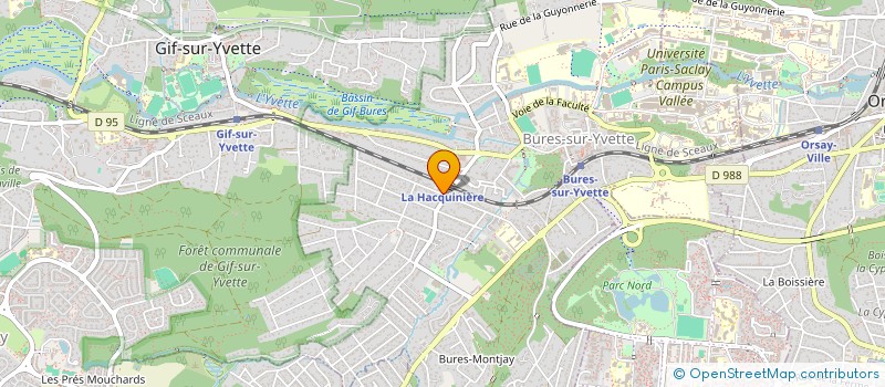 localisation de l'entreprise S.N.C. STAFF DU CHATEAU  BURES-SUR-YVETTE