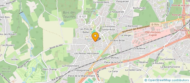 localisation de l'entreprise S.N.C. TBEST  LES ANGLES