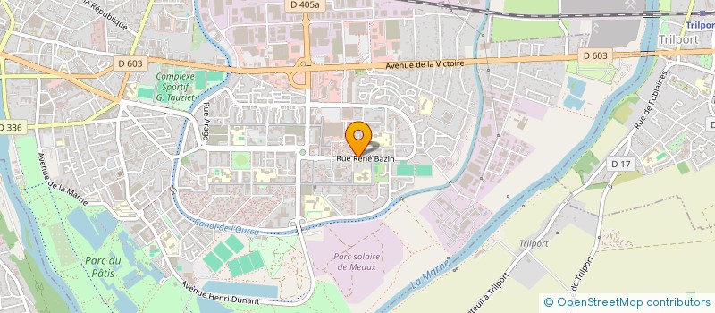 localisation de l'entreprise S&N CLEAN à MEAUX