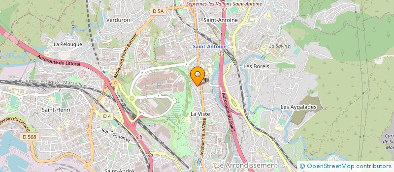localisation de l'entreprise S.N COURTAGE à MARSEILLE