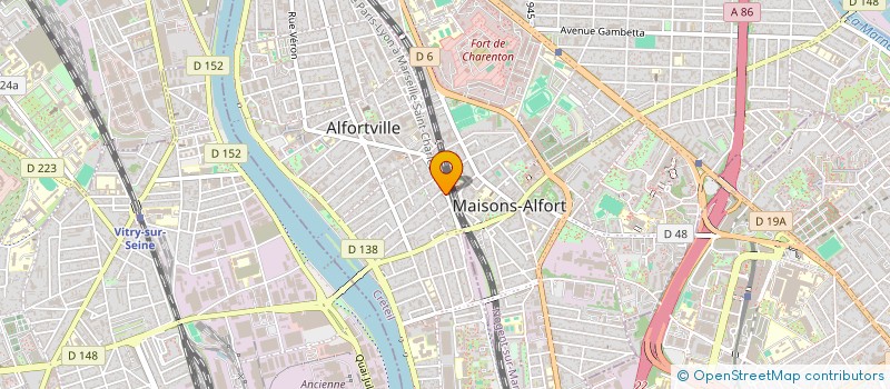 localisation de l'entreprise S.N.D.S à ALFORTVILLE