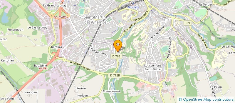 localisation de l'entreprise S.N.E. GOASGUEN à SAINT-MARTIN-DES-CHAMPS