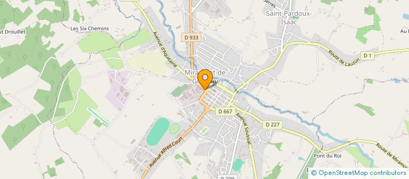 localisation de l'entreprise S.N.E.R. LOUIS SARTOR  SAINT-PARDOUX-ISAAC