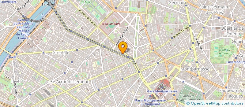 localisation de l'entreprise S.N. EUROMOBILE à PARIS