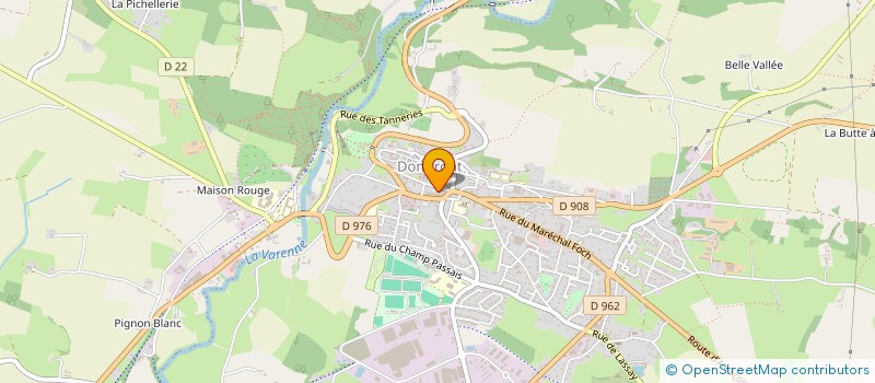 localisation de l'entreprise S N G à DOMFRONT-EN-POIRAIE