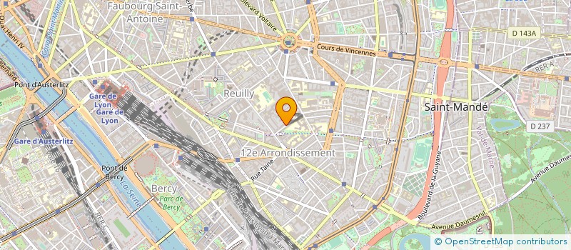 localisation de l'entreprise S.N.G.F. TRANSPORT à PARIS
