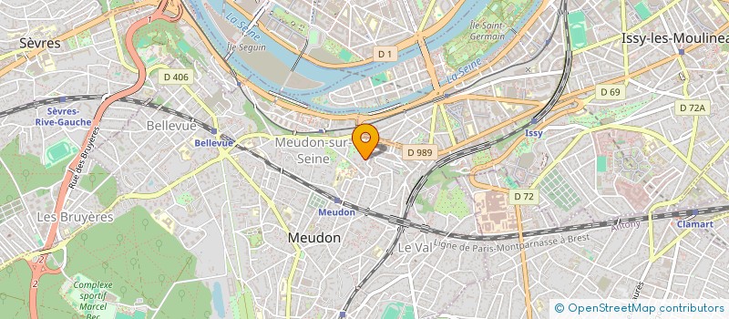 localisation de l'entreprise S.N HORSES  MEUDON