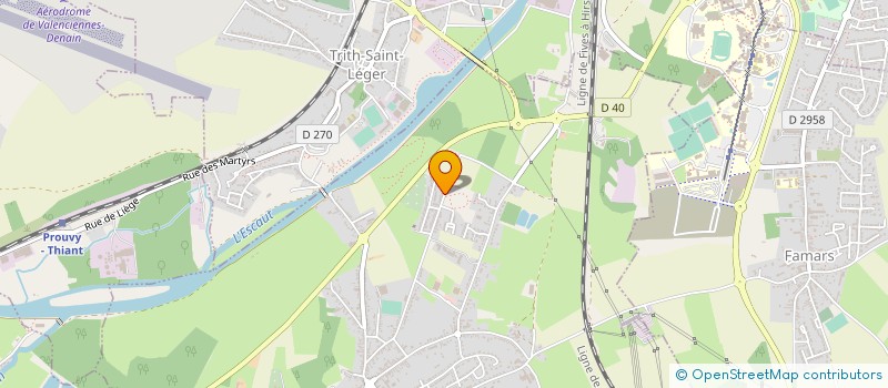 localisation de l'entreprise S.N INDUSTRIE  MAING