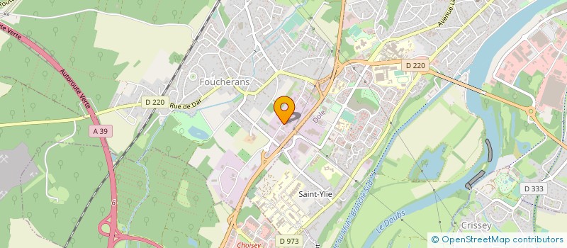 localisation de l'entreprise S.N.J à FOUCHERANS