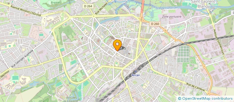 localisation de l'entreprise S-N L'ARRAS BAR à ARRAS