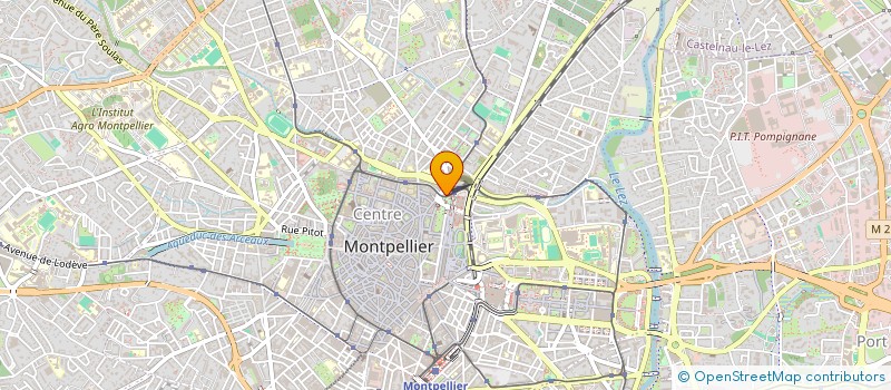 localisation de l'entreprise S.N.L.C. RESTAURATION à MONTPELLIER